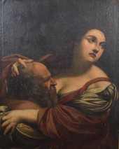 AFTER SIMON VOUET OIL ON CANVA