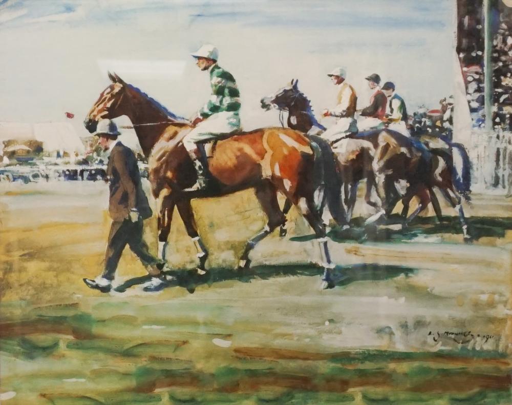 AFTER SIR ALFRED J. MUNNINGS, GOING