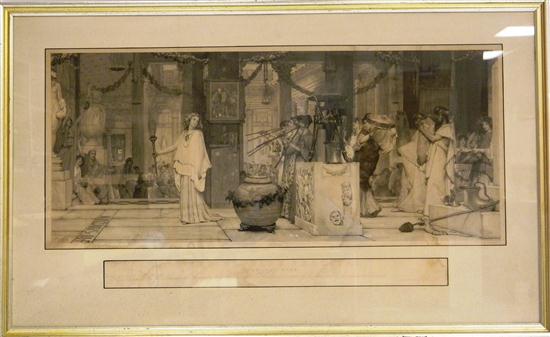 After Sir Lawrence Alma Tadema