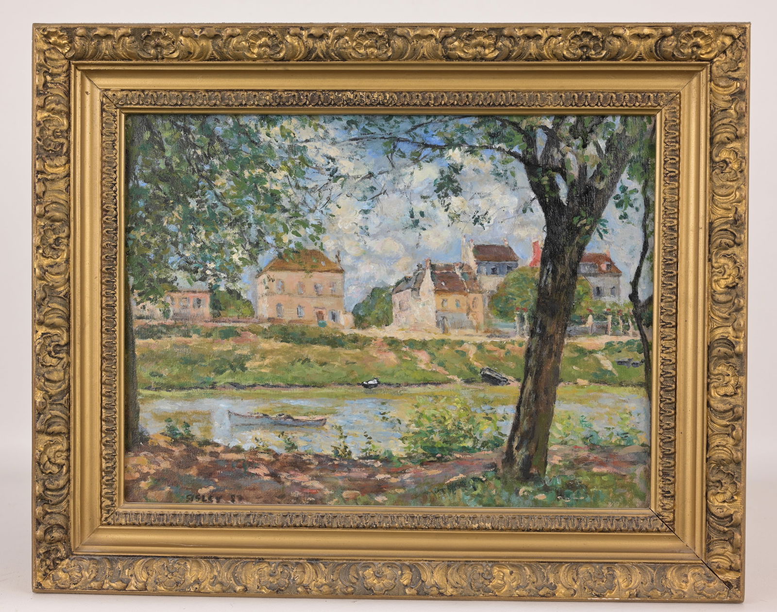 AFTER SISLEY "VILLAGE ON THE