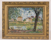 AFTER SISLEY "VILLAGE ON THE S