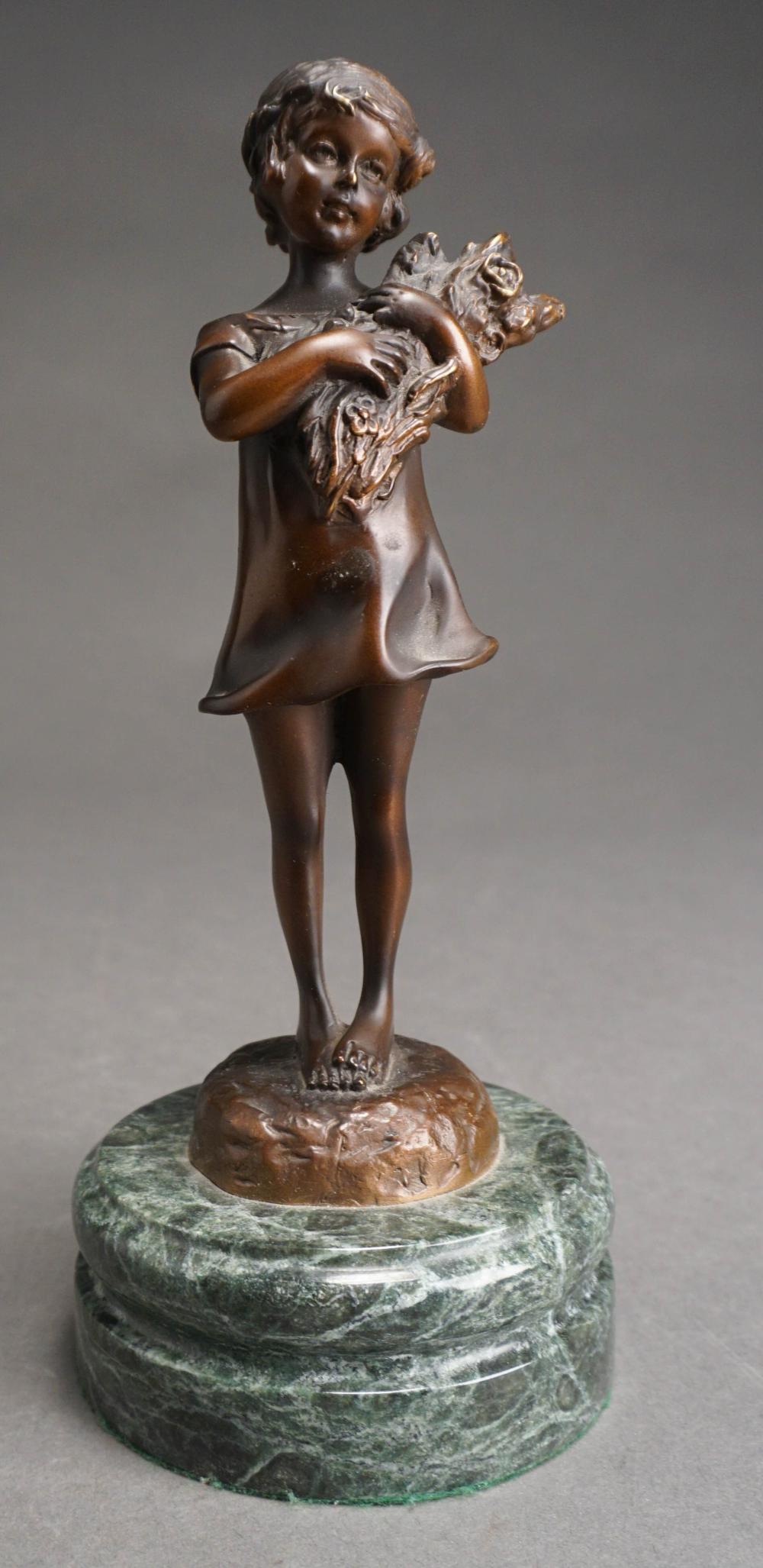 AFTER SUZANNE BIZARD, BRONZE FIGURE