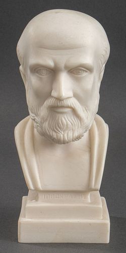AFTER THE ANTIQUE, ALABASTER BUST