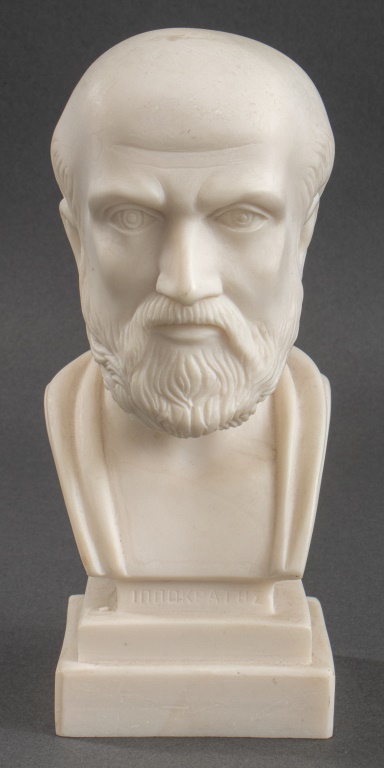 AFTER THE ANTIQUE, ALABASTER BUST