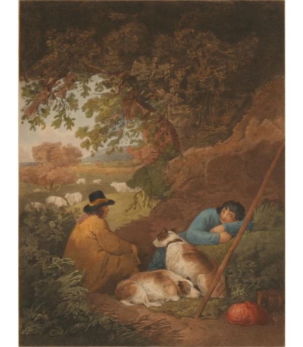 After the original painting by