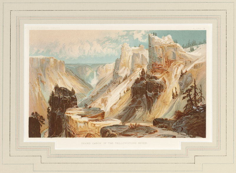 After Thomas Moran (1837-1926 Santa