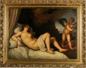 AFTER TITIAN: "DANAE"19th cent