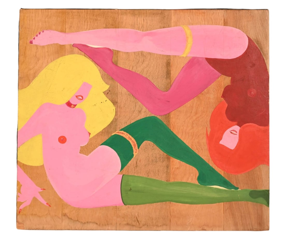 AFTER TOM WESSELMAN MODERNIST OIL