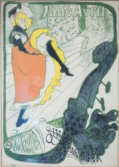 AFTER TOULOUSE-LAUTREC, JANE A
