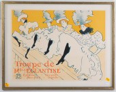 AFTER TOULOUSE LAUTREC. TROUPE