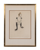 AFTER TOULOUSE-LAUTREC 'YVETTE