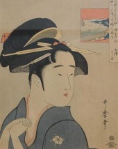 AFTER UTAMARO, PORTRAIT OF A G