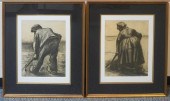 AFTER VAN GOGH, DIGGERS IN POT