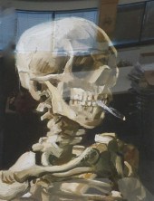 AFTER VAN GOGH, SKULL OF A SKE