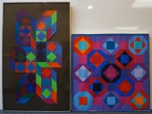AFTER VICTOR VASARELY, ABSTRAC