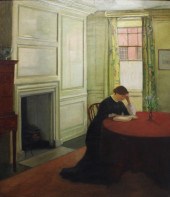 AFTER VILHELM HAMMERSHOI Woman
