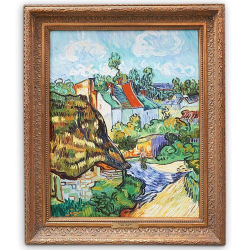 AFTER VINCENT VAN GOGH "HOUSES AT