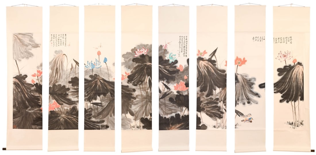 AFTER WANG XUETAO CHINESE 8-PANEL