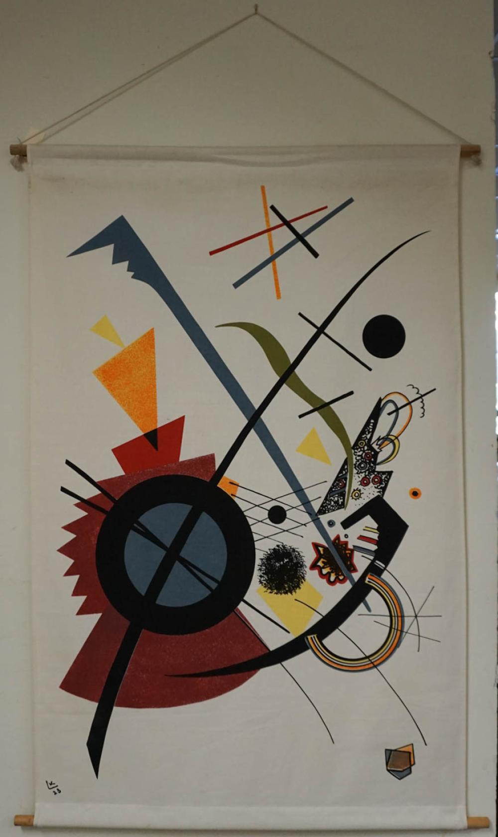 AFTER WASSILY KANDINSKY, VIOLET,