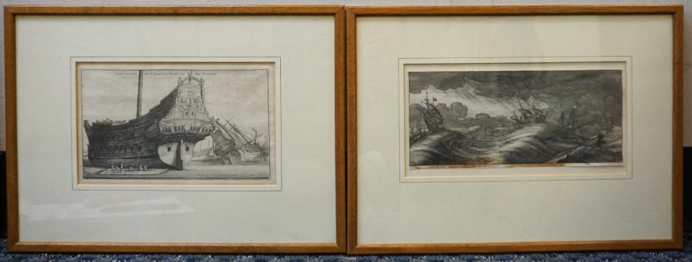 AFTER WENCESLAUS HOLLAR, SHIPS IN