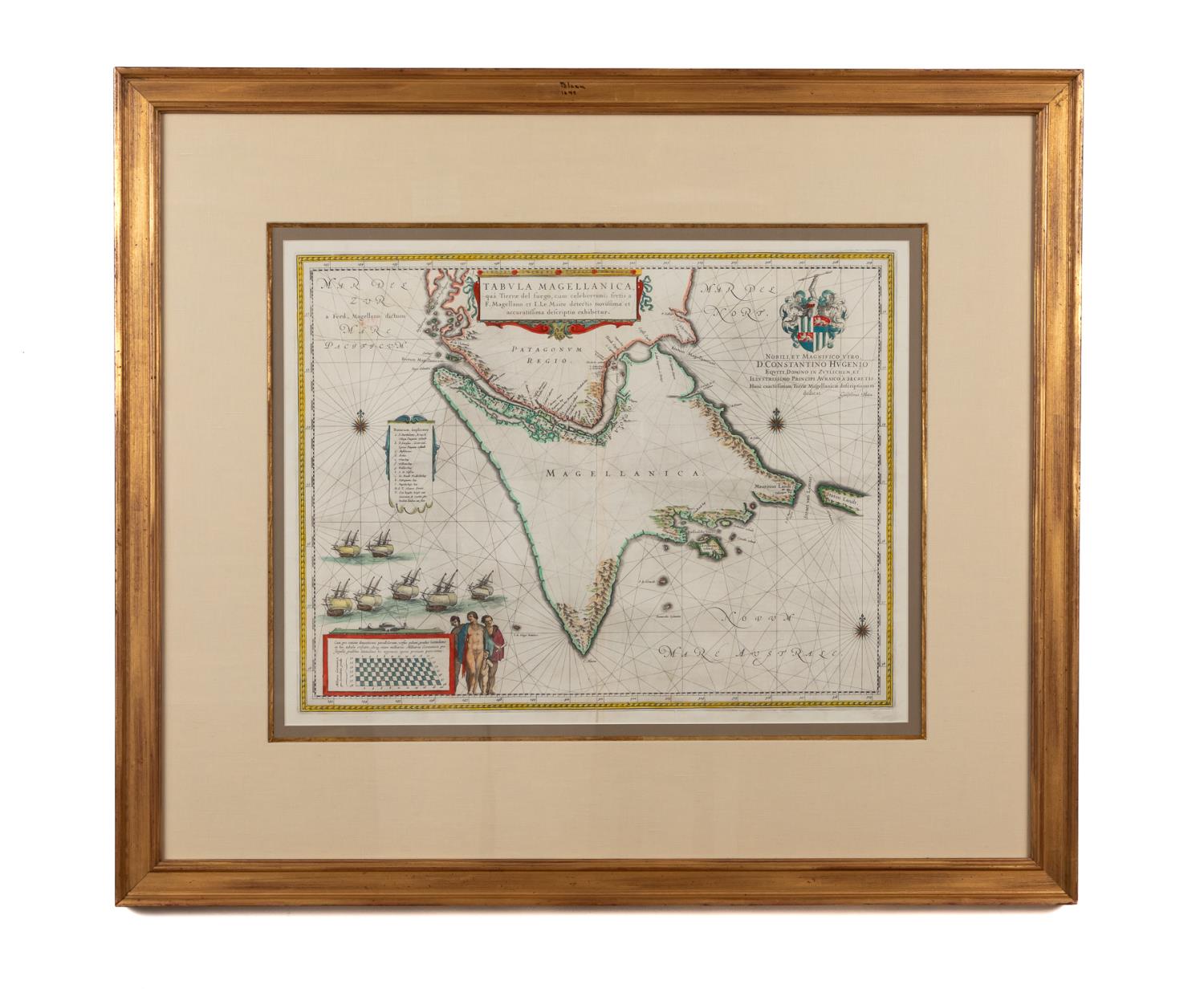 AFTER WILLEM BLAEU STRAITS OF
