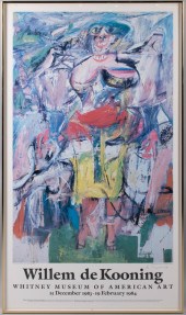 AFTER WILLEM DE KOONING, AMERI