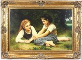 AFTER WILLIAM BOUGUEREAU OIL O