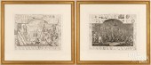 AFTER WILLIAM HOGARTH ETCHINGS