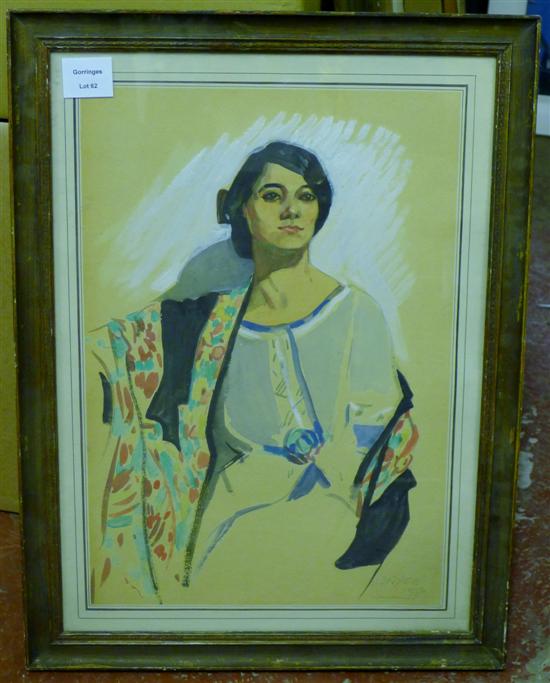 After William Orpen watercolour The