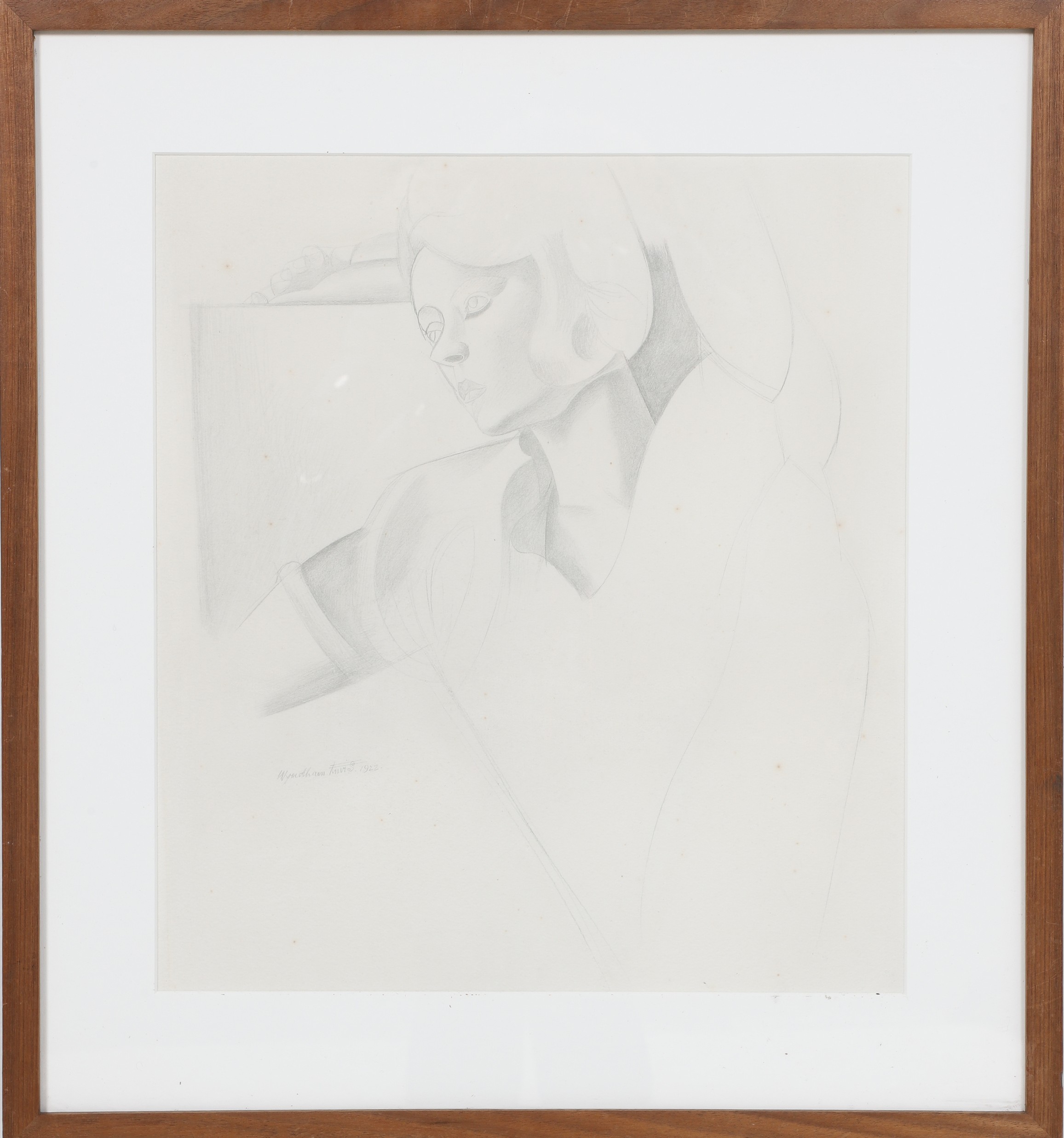 After Wyndham Lewis "Gladys