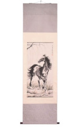 AFTER XU BEIHONG CHINESE SCROL