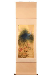 AFTER ZHANG DAQIAN PAINTED SCR