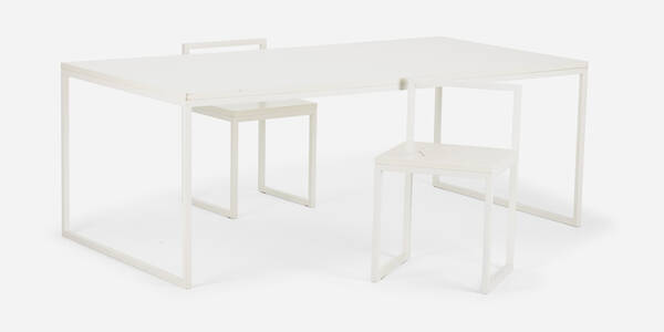 AG Fronzoni. 64 table and chairs,