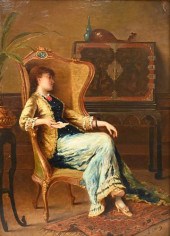AGAPIT STEVENS, BELGIAN 1848 -