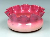 Agata bowl, scalloped and flut