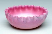 Agata bowl, scalloped rim, ext