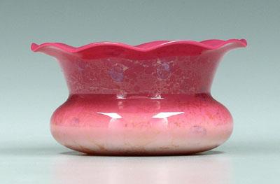 Agata bowl, scalloped rim, New
