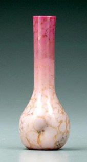 Agata bud vase, dimpled vase w
