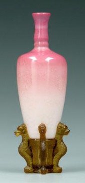 Agata Morgan vase, glossy fini