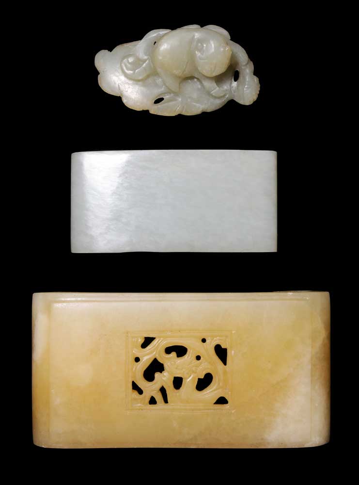 Agate and Jade Stands, Jade