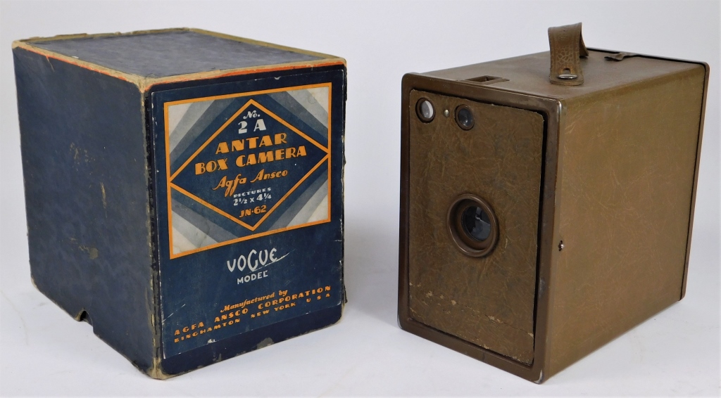 AGFA ANSCO NO. 2A VOGUE ANTAR BOX