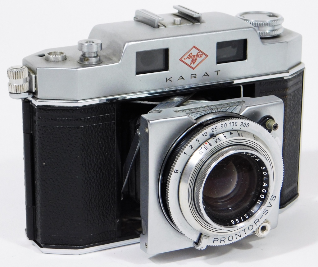 AGFA KARAT IV, SOLAGON LENS 50MM