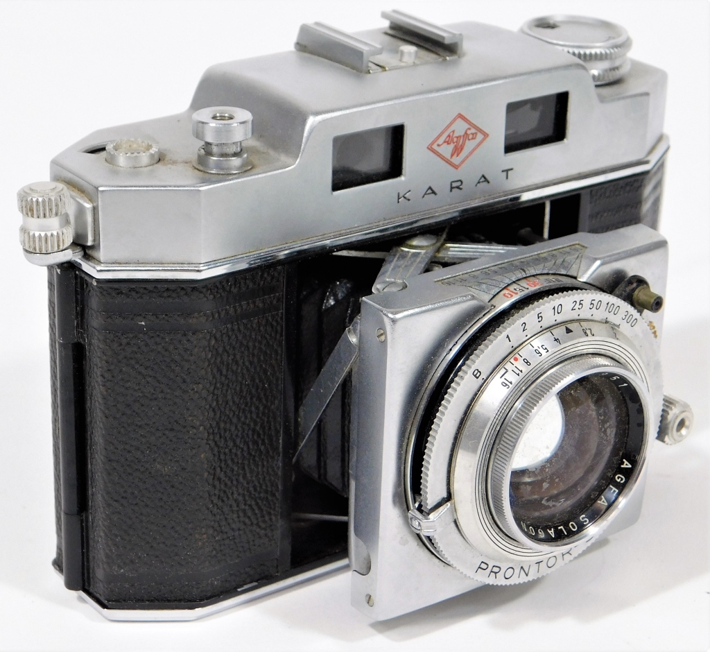 AGFA KARAT IV, SOLAGON LENS 50MM