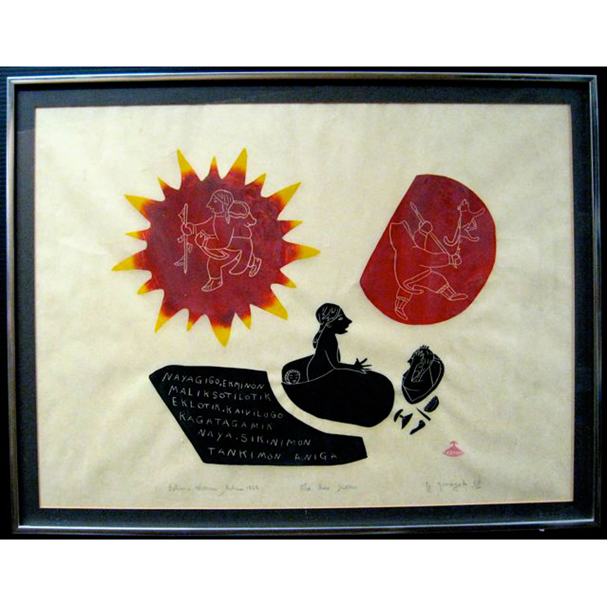 AGNES NANOGAK (INUIT 1925-2001) THE