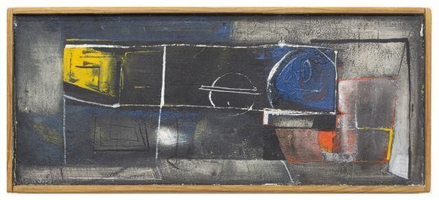 AGNES SIMS (NM, 1910-1990) ABSTRACT