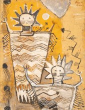 AGNES SIMS, UNTITLED (FIGURES)