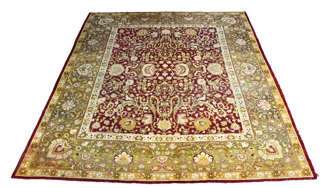 AGRA CARPET, 12'8" X 11' Agra