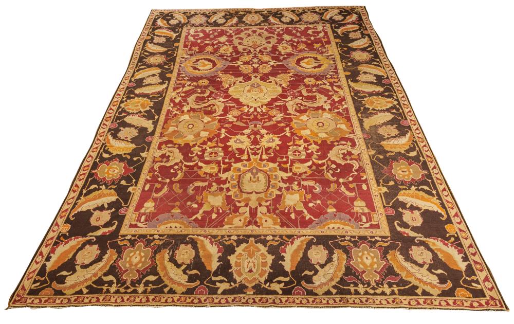 AGRA CARPET, INDIA, CA. 1875Agra