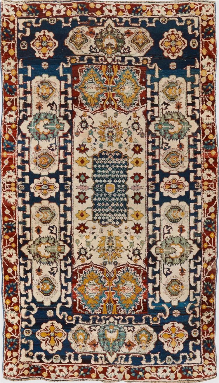 AGRA RUG, INDIA, LATE 19TH CENTURY;
