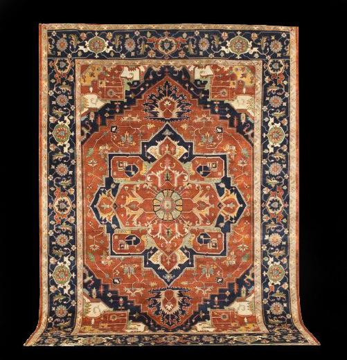 Agra Serapi Carpet,  10' x 14'.
